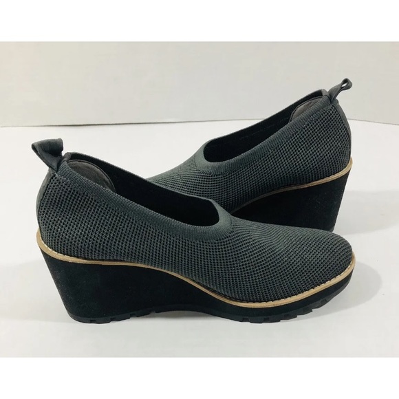 Eileen Fisher Womens Marie-St Black Pumps Size 9.5 - Picture 7 of 12